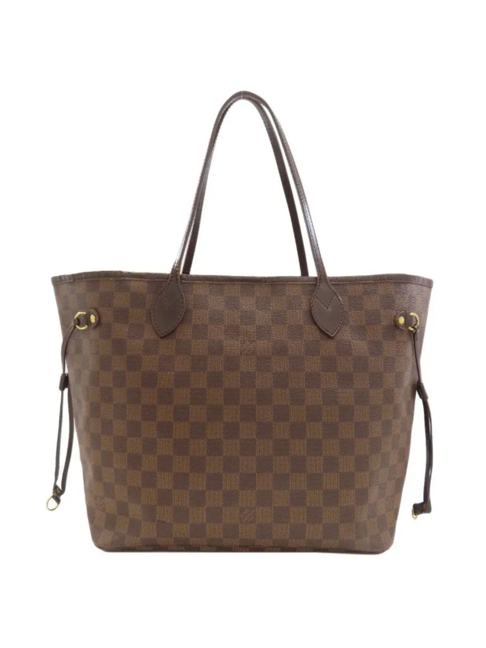 Louis Vuitton Neverfull MM Vintage Tote Bag Damier Canvas